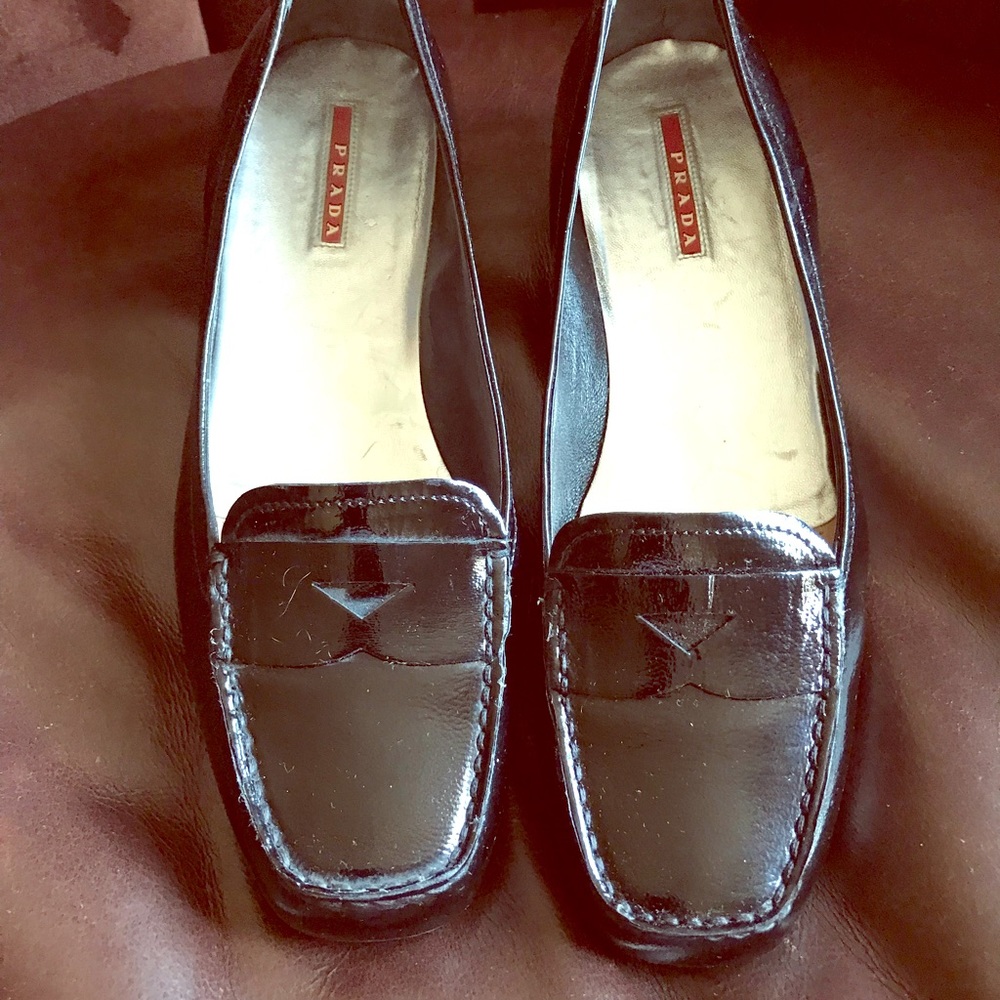 Black Prada shoes